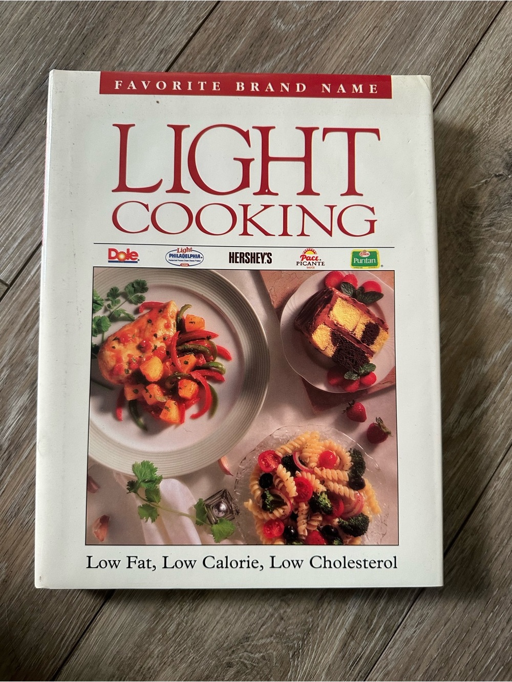 Light Cooking Cookbook - White Cover